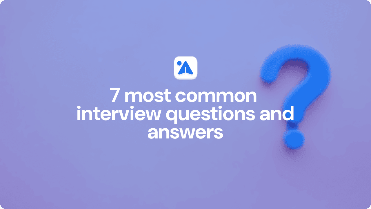 common interview questions and answers illustration