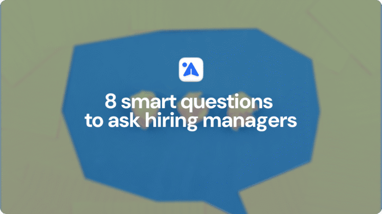 smart questions to ask hiring managers image